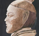 CIVIL SERVANT
IN THE TERRACOTTA ARMY
ARTIST’S INTERPRETATION OF A CIVIL SERVANT IN “THE TERRACOTTA WARRIORS ARMY” (HAN DYNASTY 206 B.C. - 220 A.D.) THAT WAS UNEARTHED IN THE 1970’S. OIL ON 300LB WATERCOLOR PAPER.
FRAMED 28.5 X 36”.

Location:
AMERICAN INTERIORS
833 W 21ST STREET
NORFOLK, VA 23517
(757) 627-0248